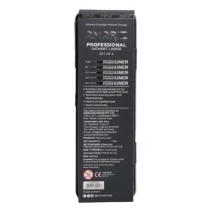 Alternative view of AMARIZ Doms Pigment Fine Point Liner Set Of 5, Black