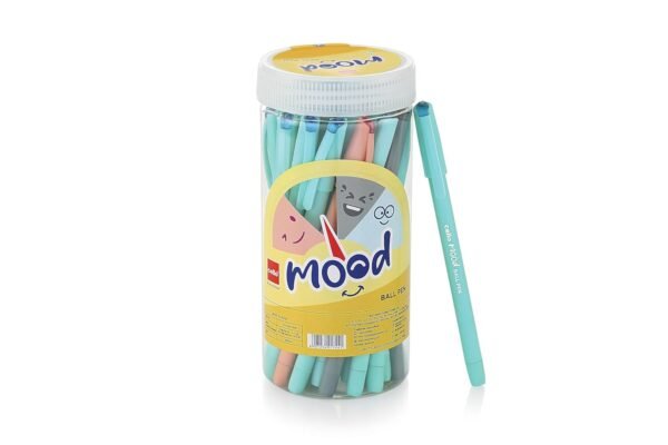 BiC Cello Mood Ball Pen Set | Pack Of 25 Ball Pens | 19 Blue, 4 Black & 2 Red Ink Colour Pens | Smooth Writing Experience | For School And Office Use | Best Pen For Exams - Image 4