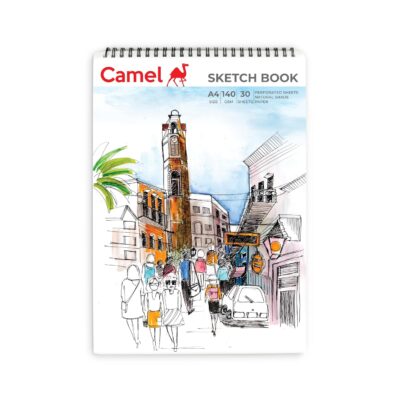 Camel 140 GSM A4 Sketch Book, 30 Sheets