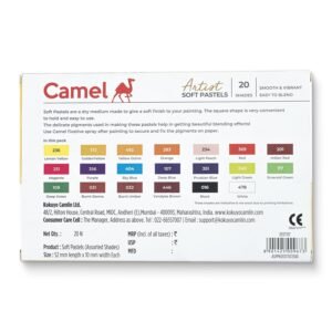 Alternative view of Camel 20-Shade Soft Pastel Set