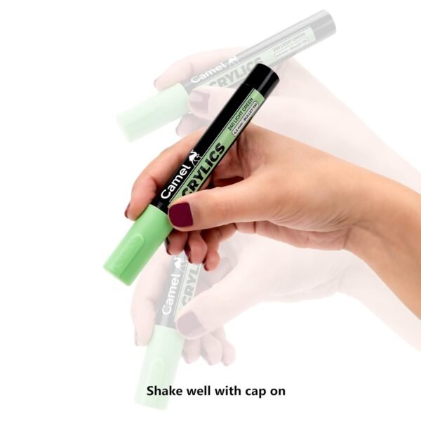 Camel Acrylic Markers 12 shades, Bullet tip - Image 6