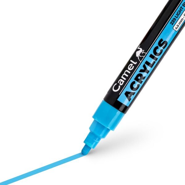 Camel Acrylic Markers 12 shades, Bullet tip - Image 7