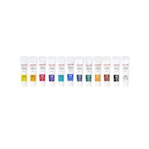 Alternative view of Camel Artist Gouache Colours Assorted Pack of 12 Shades, 9ml Each