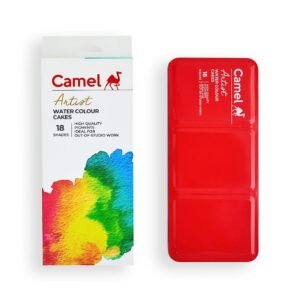 Alternative view of Camel Artist Water Colour Cakes 18 Assorted Shades | Rich Pigments & Vibrant Colors | Ideal for Artists & Hobbyists