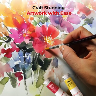 Camel Artist Watercolor Tube - 24 Shades (5ML Each) | Vibra…