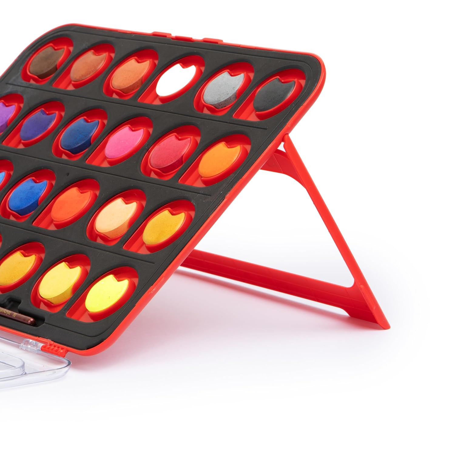 Camel ColorPad Watercolor Cake with Paint Brush | 24 Shade Set | Vibrant Colors | Portable Design for Outdoor Art and Competitions | Ideal for Students - Image 10