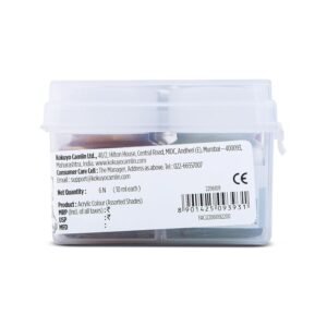 Camel Fabrica Acrylic Metallic Color - 10ml each, 6 Shades