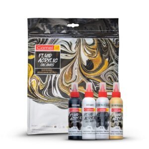 Alternative view of Camel Fluid Acrylic Kit - Monochrome Series