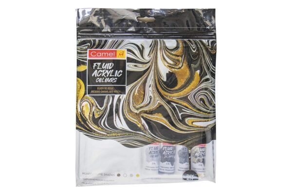 Camel Fluid Acrylic Kit - Monochrome Series - Image 6