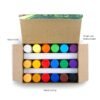 Camel Kokuyo Multicolor Pack Of 18 Shade Bottles 10Ml Each, 1 Palette, 1 Brush