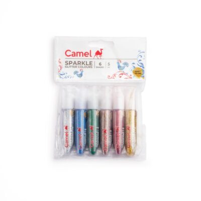 Camel Kokuyo Sparkle Color - 5Ml Each, Multi Finish, 6 Shad…