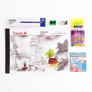 Camel Plastic Art Kit, Multicolor