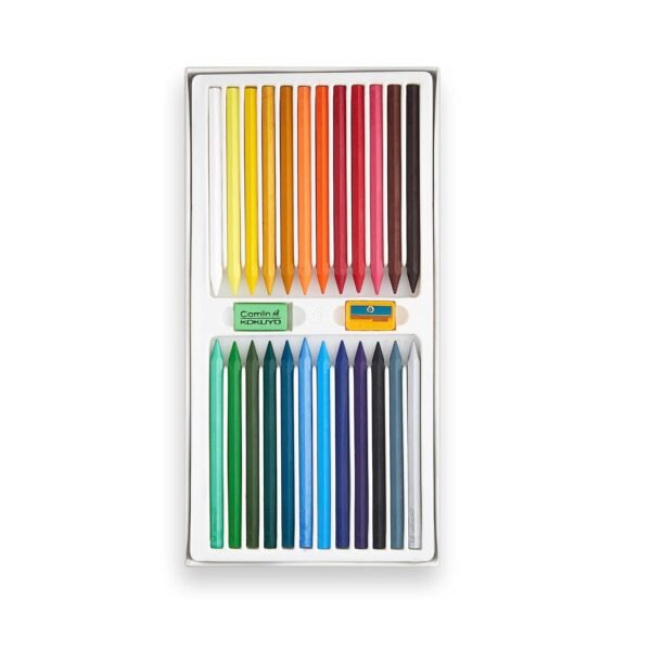 Camel Plastic Crayons - 24 Shades - Image 3