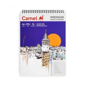 Alternative view of Camel Premium A4 Sketch Book 270 GSM, 15 Sheets