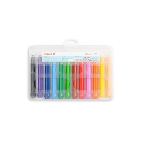 Camel Silky Crayons 12 Shades - Image 2