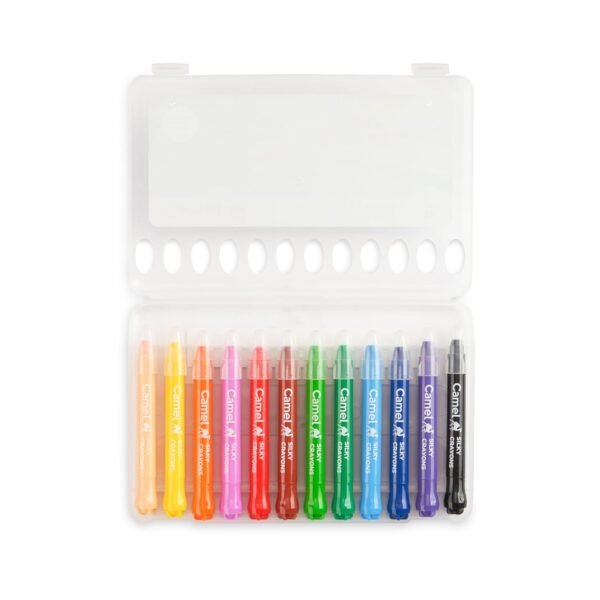 Camel Silky Crayons 12 Shades - Image 4