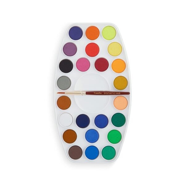 Camel Student 24-Shade Water Color Paint Cake Set - Image 5