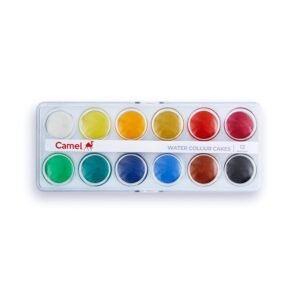 Camel Student Water Color Cakes - 12 Shades