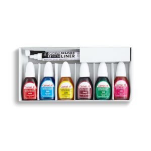 Alternative view of Camel Water Based Glass Color - 10ml Each, 6 Shades