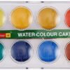 Camlin Kokuyo 3739515 Student Water Color Cakes - 24 Shades & Camel Student Water Color Cakes - 12 Shades