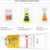 Camlin Kokuyo Artist Oil Colour 120 ml Series 4 Cadmium Yellow Deep