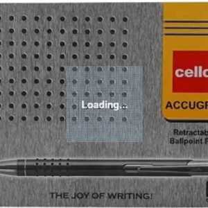 Alternative view of Cello Accugrip Blue Ball Pen (Pack of 5)
