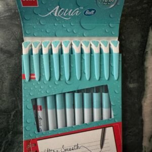 Alternative view of Cello Aqua Ball Pen, Blue & Black Ultra Smooth Writing,