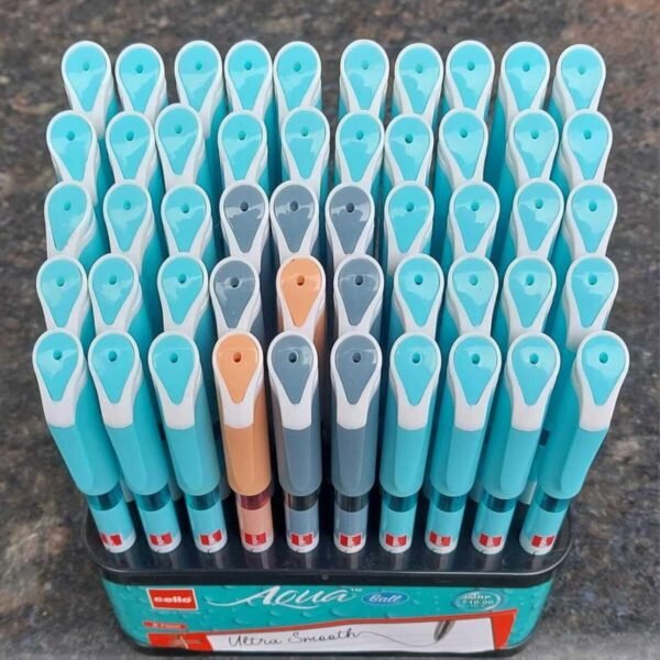 Cello Aqua Ball Pen Stand Pack OF 50 Pcs, Assorted Colours - Image 6