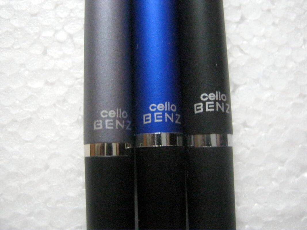 Cello Benz Retractable Roller Ballpoint Pen Pack Of 3 - Blue