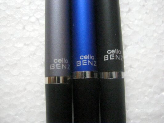 Cello Benz Retractable Roller Ballpoint Pen Pack Of 3 - Blue