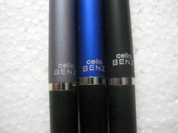 Cello Benz Retractable Roller Ballpoint Pen Pack Of 3 - Blue