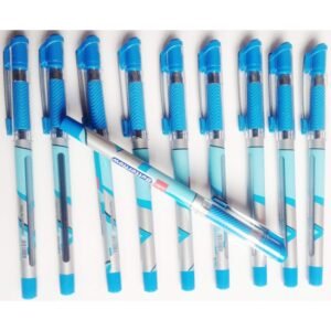 Alternative view of Cello Butterflow Ballpoint Pen Blue Pack of 10