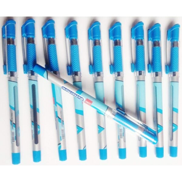 Cello Butterflow Ballpoint Pen Blue Pack of 10 - Image 2