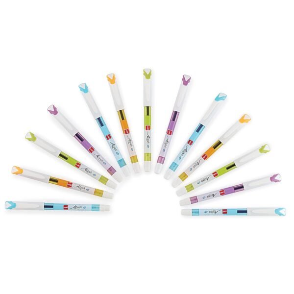 Cello Butterflow Simply Ball Pen & Cello Aqua Blue Gel Pen Jar of 25 Units - Image 4