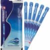 Cello Butterflow Simply Ball Pen Set | Pack of 5 Ball Pens | 5 Blue Ink Colour Pens | Smooth Writing Experience | For Students and Office Use | Best Pen for Exams