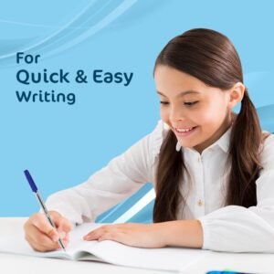 Alternative view of Cello Clear Blue Ball Pen Jar of 60 Units |Ball Pens Blue | Jar of 60 Units | Ball Pens Set for Students | Pens for Office Use | Ball Pens for Writing Pens | Best pen for Exam