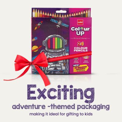 Cello ColourUp Colour Pencils, Multicolored, 24 Color Penci…