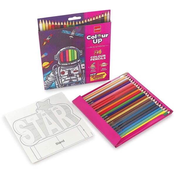 Cello ColourUp Colour Pencils, Multicolored, 24 Color Pencils - Image 11