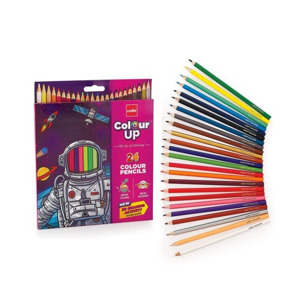 Cello ColourUp Colour Pencils, Multicolored, 24 Color Pencils - Image 5