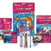 Cello Colourup Celebration Kit Mega Gift Pack|Kids Colouring Set|1 Gel Pen|12 Crayons|15 Oil Pastels Colouring Set|15 Mini Sketch Pens|1 Eraser|1 Smarty Mechanical Pencil|Assorted (Pack of 2)