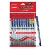 Cello Finegrip Ball Pen (25 Pens Jar - Blue) | Comfortable & Smooth Writing Ball Pens & Cello Maxriter Ball Pen Set (Pack Of 10 Pens - Blue) | Lightweight Ball Pens For Pressure Free & Fin