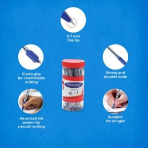 Alternative view of Cello Finegrip Ball Pen Set - Pack of 25 (Blue)