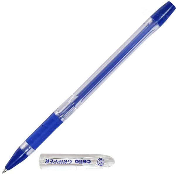 Cello Gripper-1 Ball Pen (Pack Of 10),Blue - Image 3