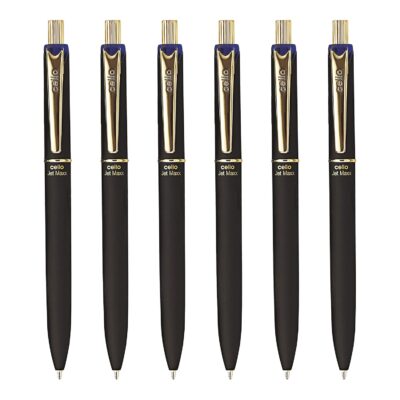 Cello Jet Maxx Gold Ball Pen - Pack of 6 (Blue)