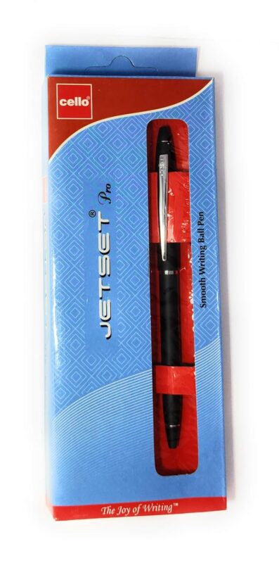 Cello Jet Set Pro Ball Pen- Smooth Ink Pen- Pack of 6