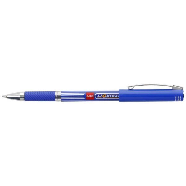 Cello Liquiball Ball Pen - Pack of 10 (Blue)- - Image 3