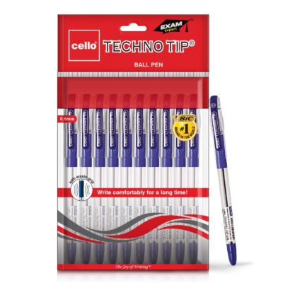 Cello Maxriter Ball Pen Set(Pack Of 10 Pens-Black)| Lightwe…