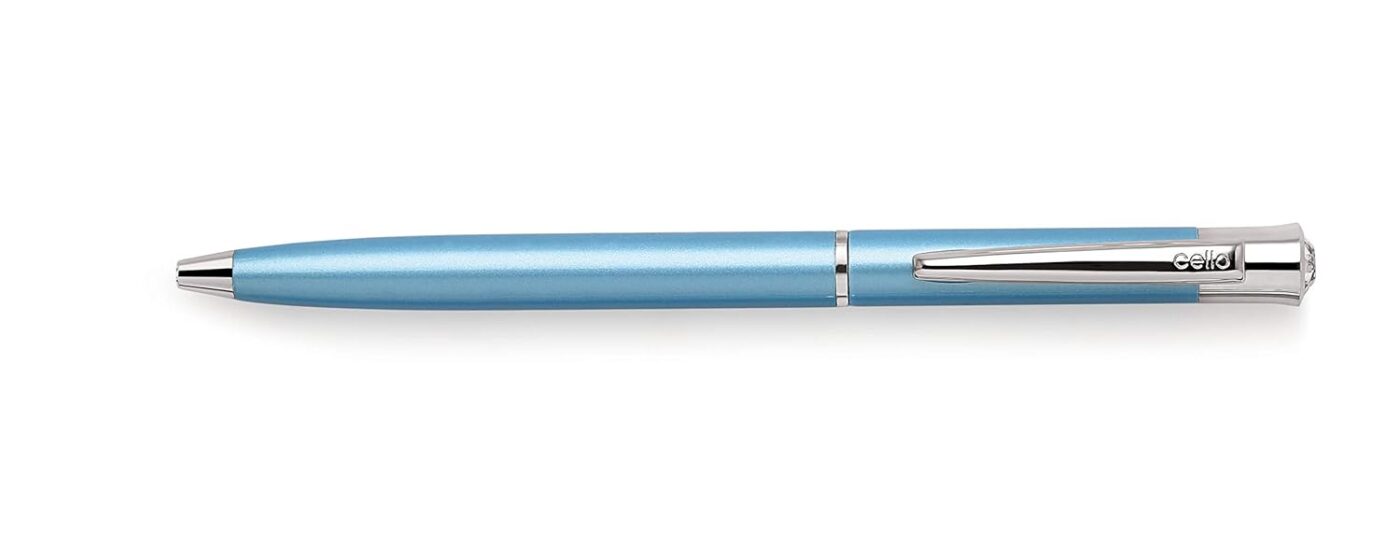 Cello Optima Ball Blue Ink Pen - Pack of 1 (Multicolor)
