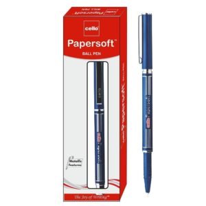 Alternative view of Cello Papersoft Ball Pen Pack Of 5 (Blue)