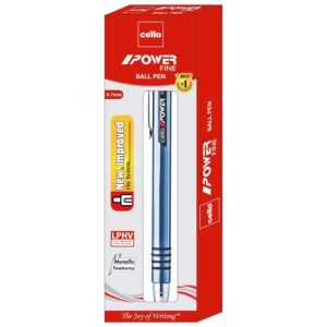 Alternative view of Cello Papersoft Ball Pen (Pack of 10 pens - Blue) Power Ball Pen - Pack of 10 (Blue)